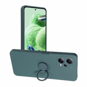SILICONE RING case for XIAOMI Redmi Note 12 5G green