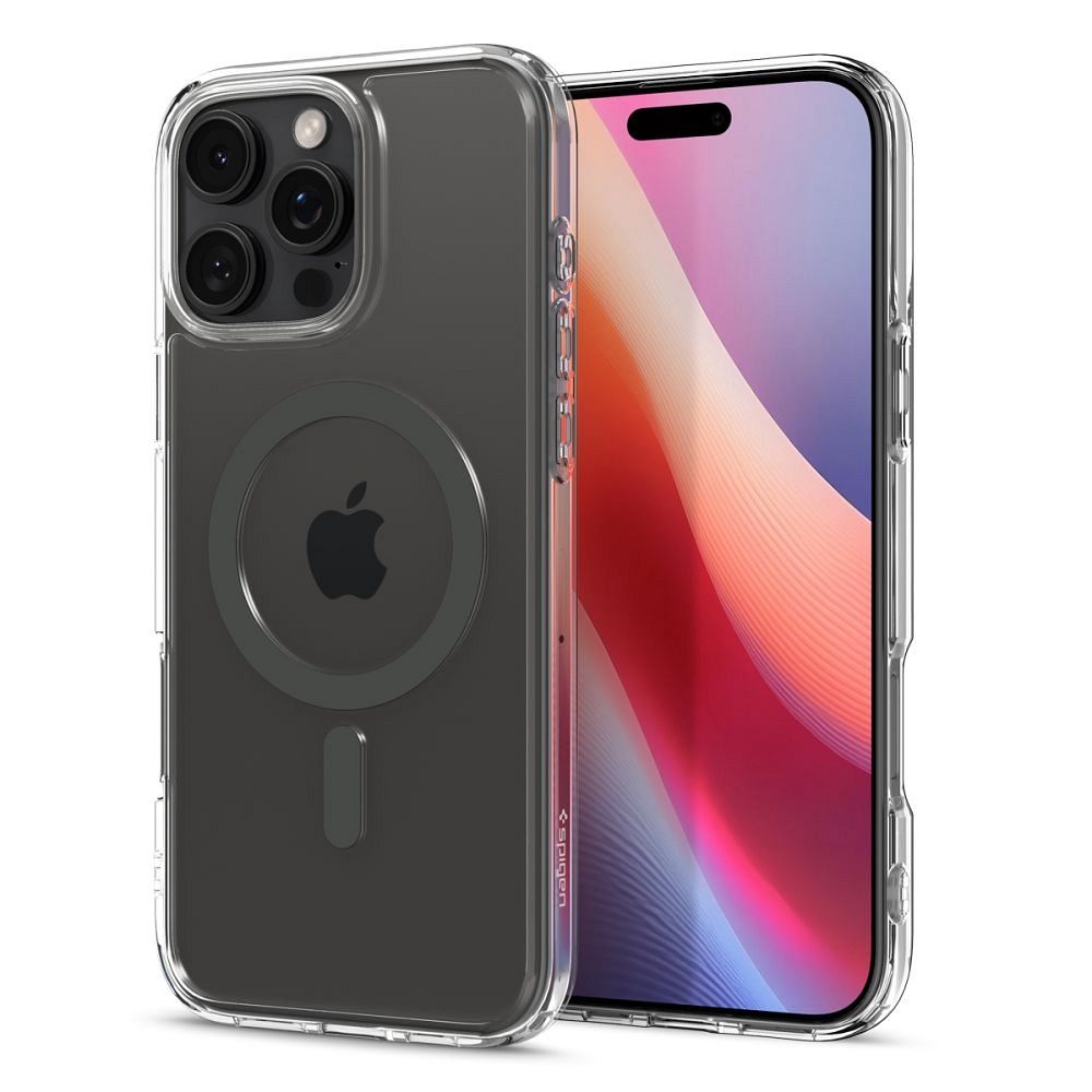 SPIGEN case ULTRA HYBRID MAG compatible with MagSafe for IPHONE 16 Pro graphite