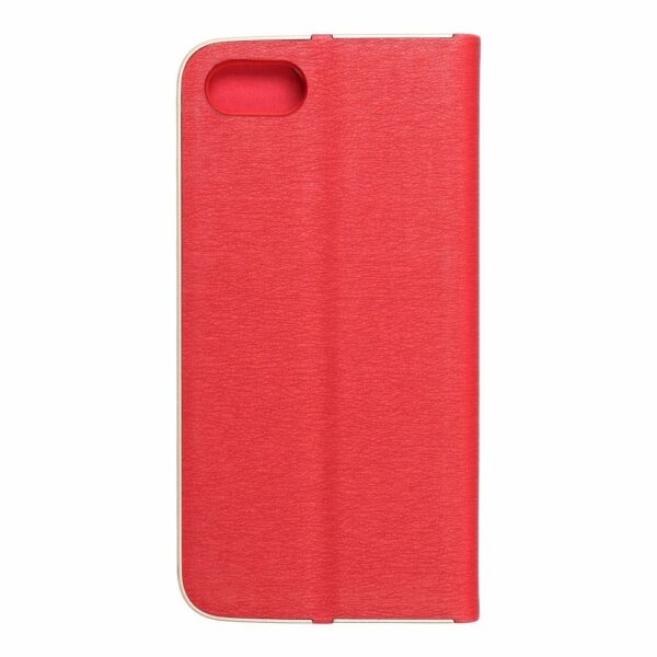 LUNA Book Gold for iPhone 7 / 8 / SE 2020 / SE 2022 red
