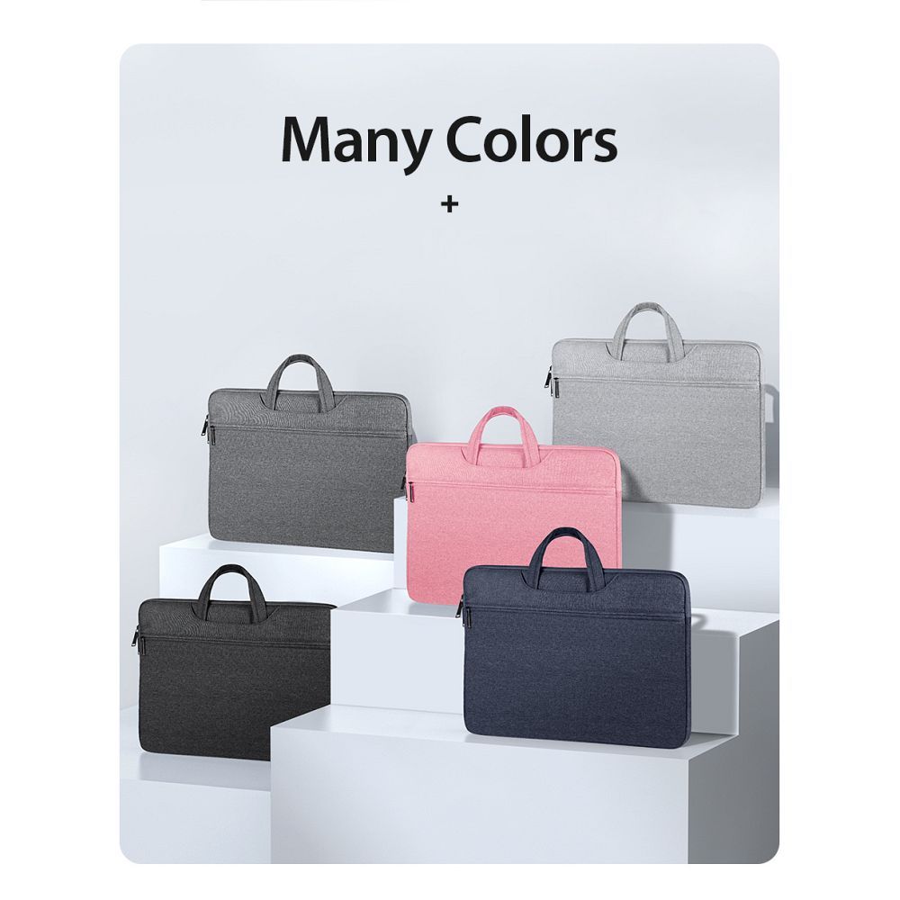 DUX DUCIS bag LBTC for laptop 15.5-16" Horizontal Handbag light grey