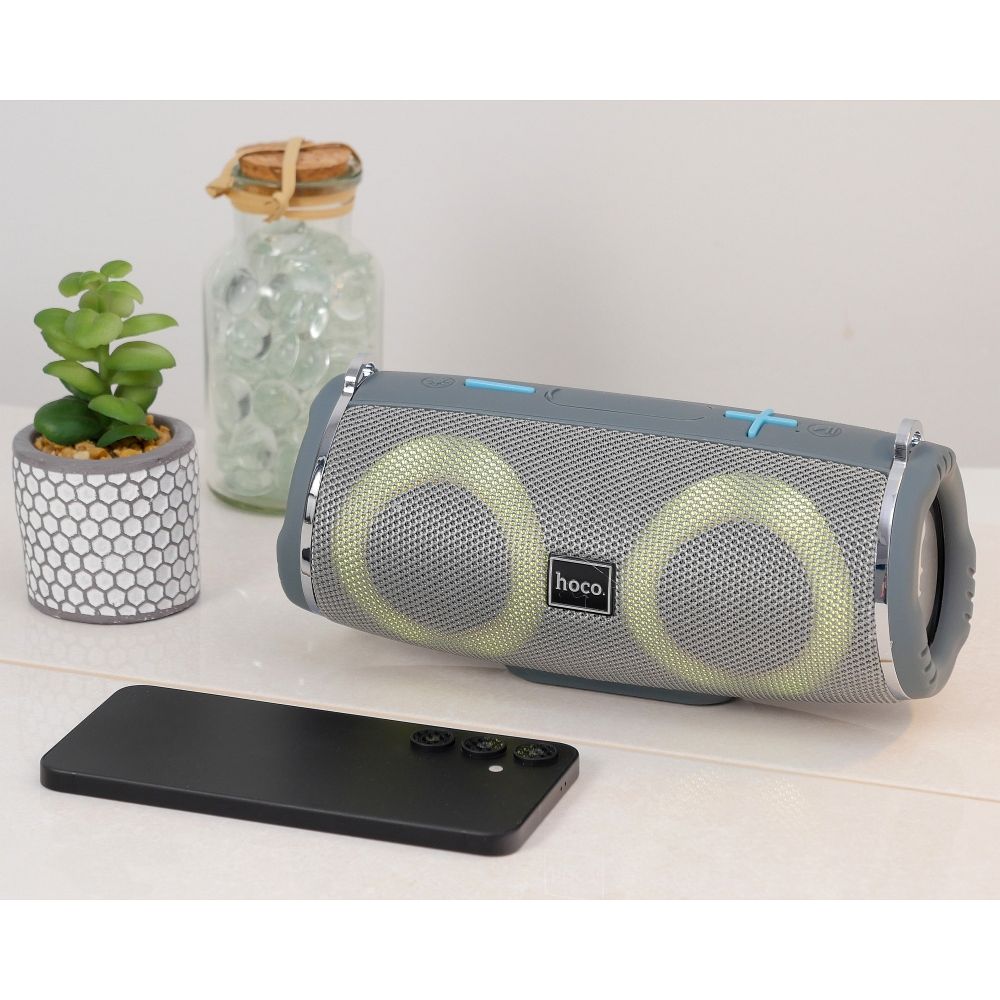 HOCO wireless speaker bluetooth HC12 grey