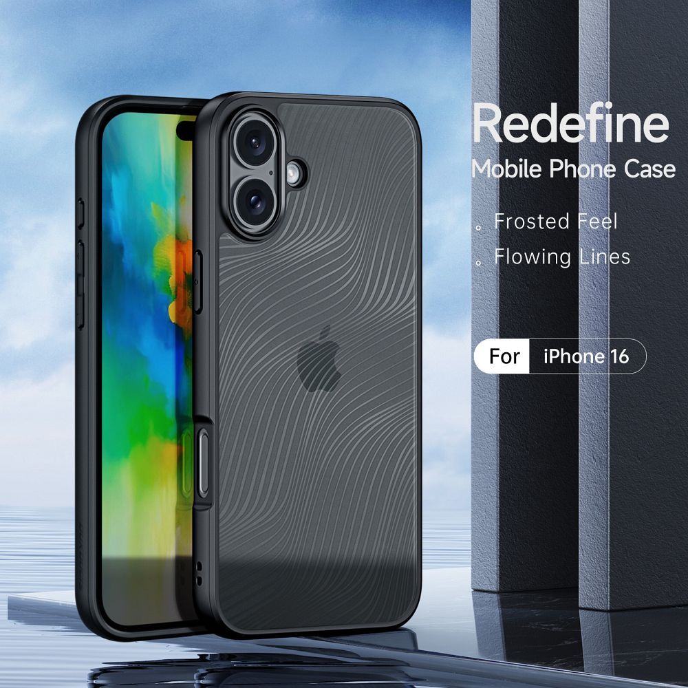 DUX DUCIS case AIMO MAG compatible with MagSafe for IPHONE 16 black