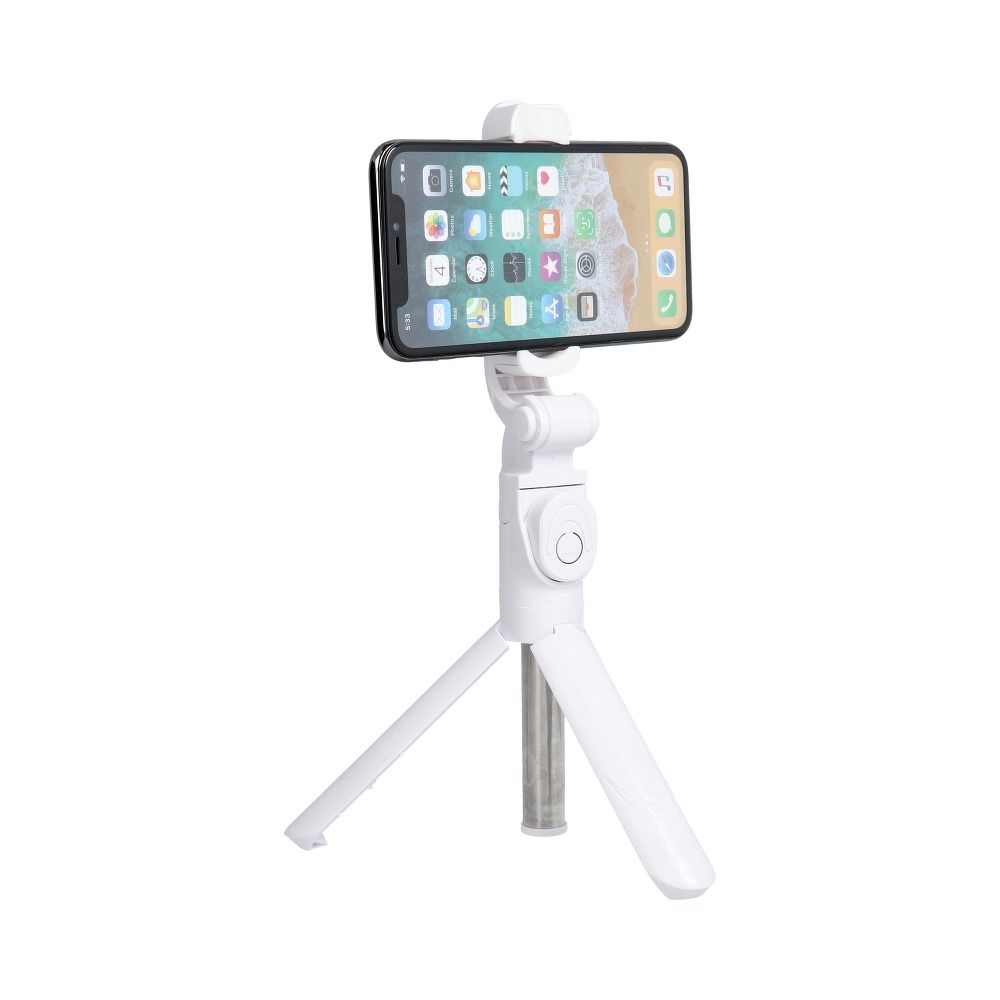01597231ef9901f8be15b63c6a6a8ccc Selfie stick with wireless remote control tripod SSTR-12 white