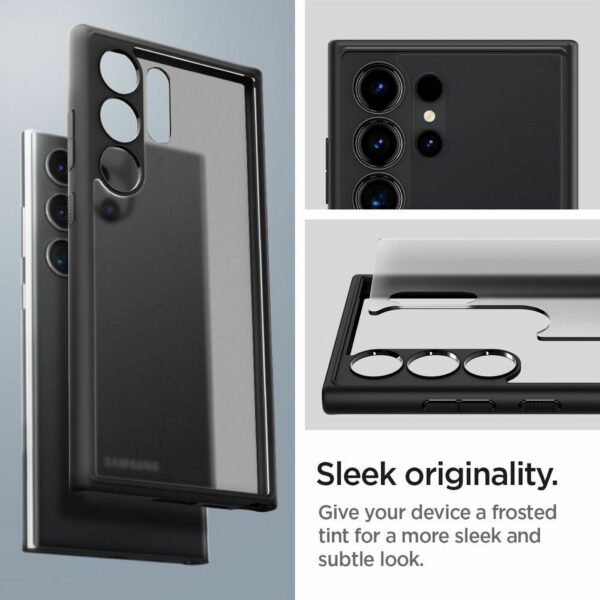 SPIGEN case ULTRA HYBRID for SAMSUNG S24 Ultra frost black