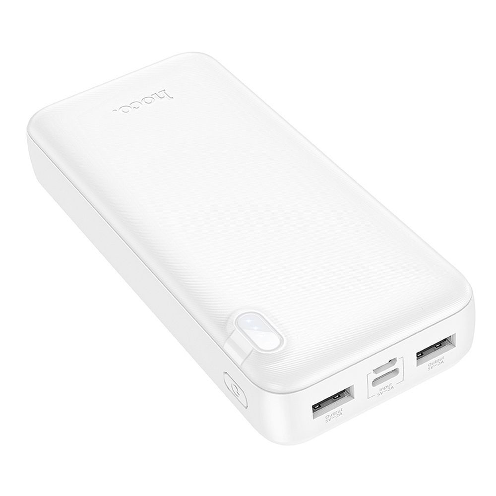HOCO powerbank 20000 mAh 2A J128A white