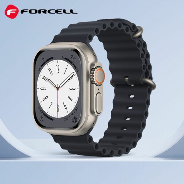 FORCELL F-DESIGN FA12 strap for APPLE Watch 42 / 44 / 45 / 49 mm blue