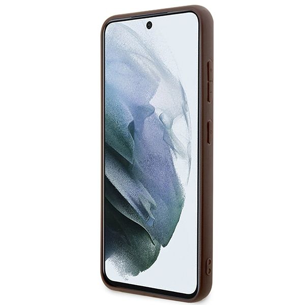 GUESS case for SAMSUNG S24 Plus GUHCS24MG4GFBR (Classic logo) brown