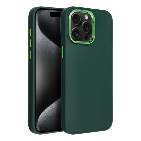 FRAME Case for IPHONE 15 Pro Max green