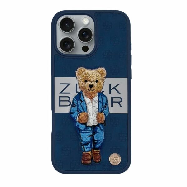ZUCK BEAR case PARIS GENTLEMAN for IPHONE 16 Pro Max suit