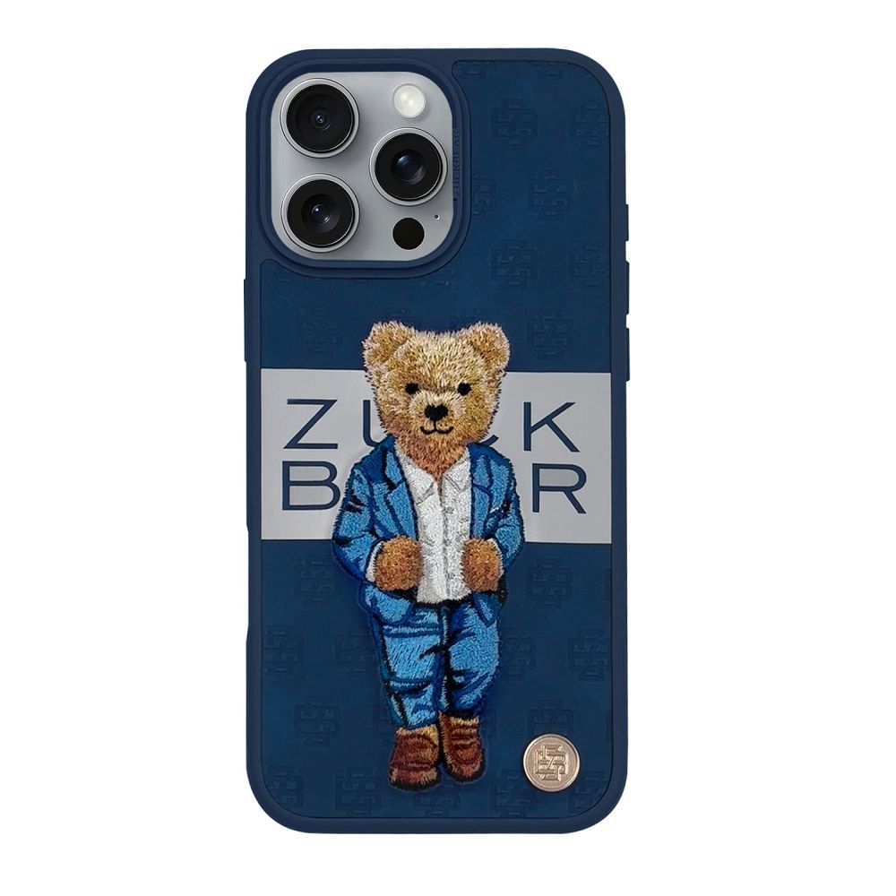 ZUCK BEAR case PARIS GENTLEMAN for IPHONE 16 Pro Max suit
