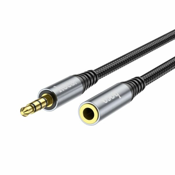 HOCO cable AUX Jack 3,5 mm (male) to Jack 3,5 mm (female) UPA20 2 m black