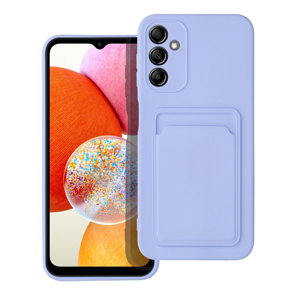 case CARD for SAMSUNG A14 5G / A14 4G violet