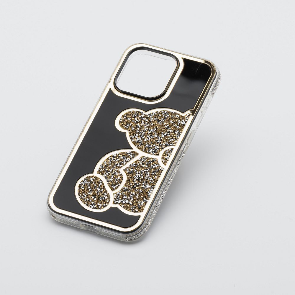 TEDDY BEAR Case for IPHONE 16 Pro gold