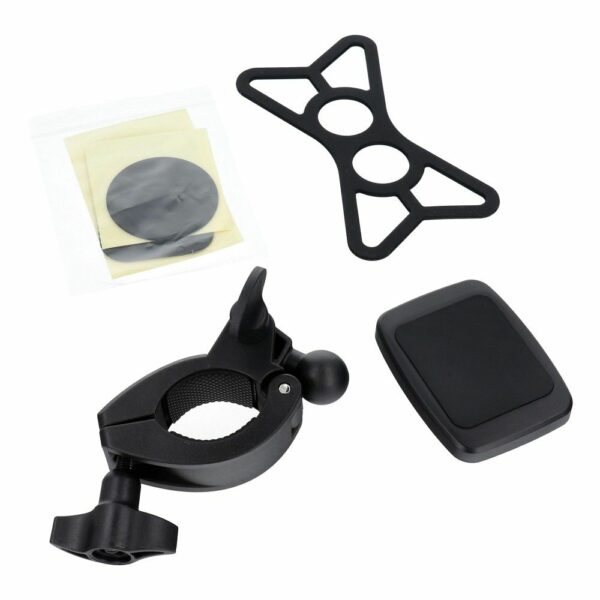 Magnetic bike phone holder PREMIUM for handlebars M4S-MB3 black