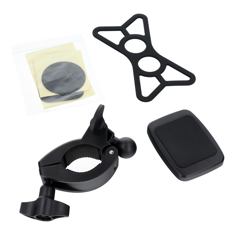 Magnetic bike phone holder PREMIUM for handlebars M4S-MB3 black