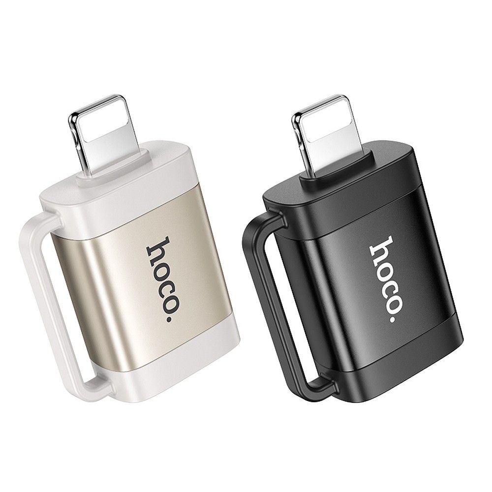 HOCO adapter OTG Lightning (male) to USB A (female) UA31A gray