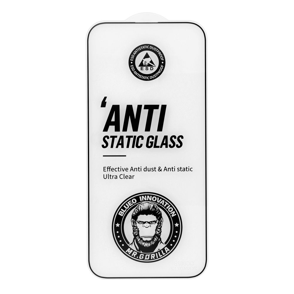03e70651bbeb539855b52b6884c6f74b 5D Mr. Monkey Glass - for Samsung Galaxy S25 Plus black (Strong Lite)