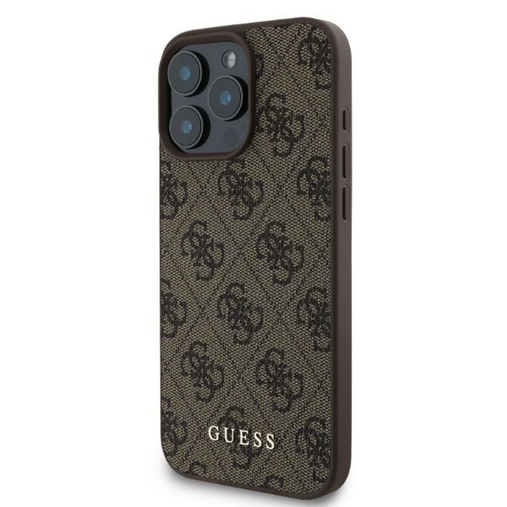 GUESS case for IPHONE 16 Pro GUHCP16LG4GFBR (PU 4G Classic) brown