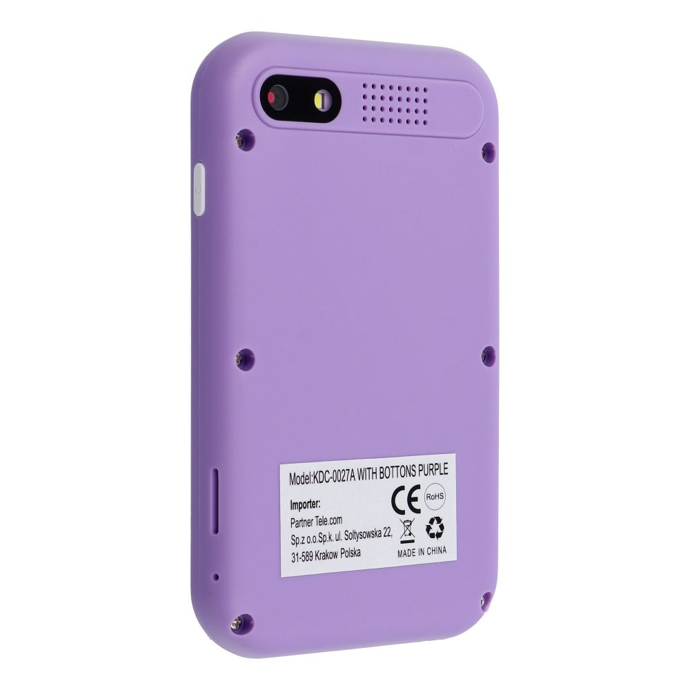 0405b776dc4227ea2aa37f6454b1ed4a Gaming phone for kids with IPS display 2,4" with buttons KDC-0027A purple