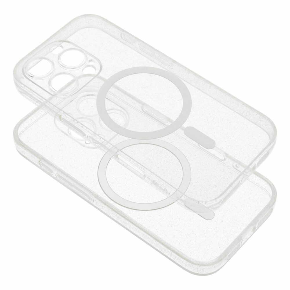 CLEAR MAG COVER case compatible with MagSafe for SAMSUNG S25 transparent