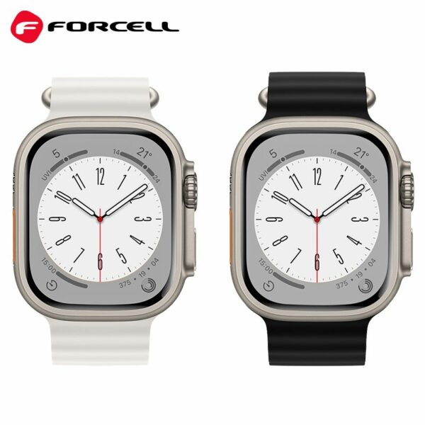 FORCELL F-DESIGN FA12 strap for APPLE Watch 42 / 44 / 45 / 49 mm blue