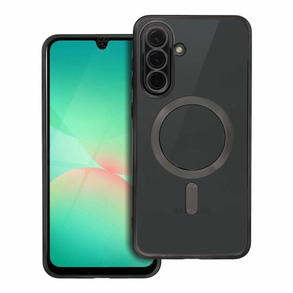 ELECTRO MAG COVER case compatible with MagSafe for SAMSUNG A56 black