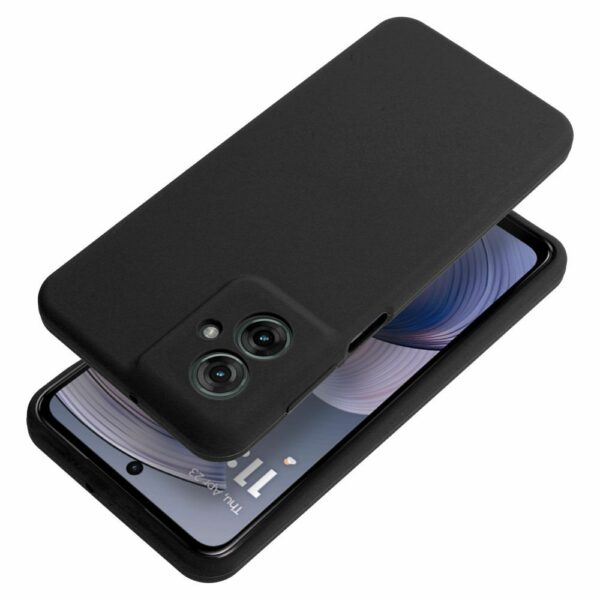 Case SILICONE 2mm for MOTOROLA G55 5G black