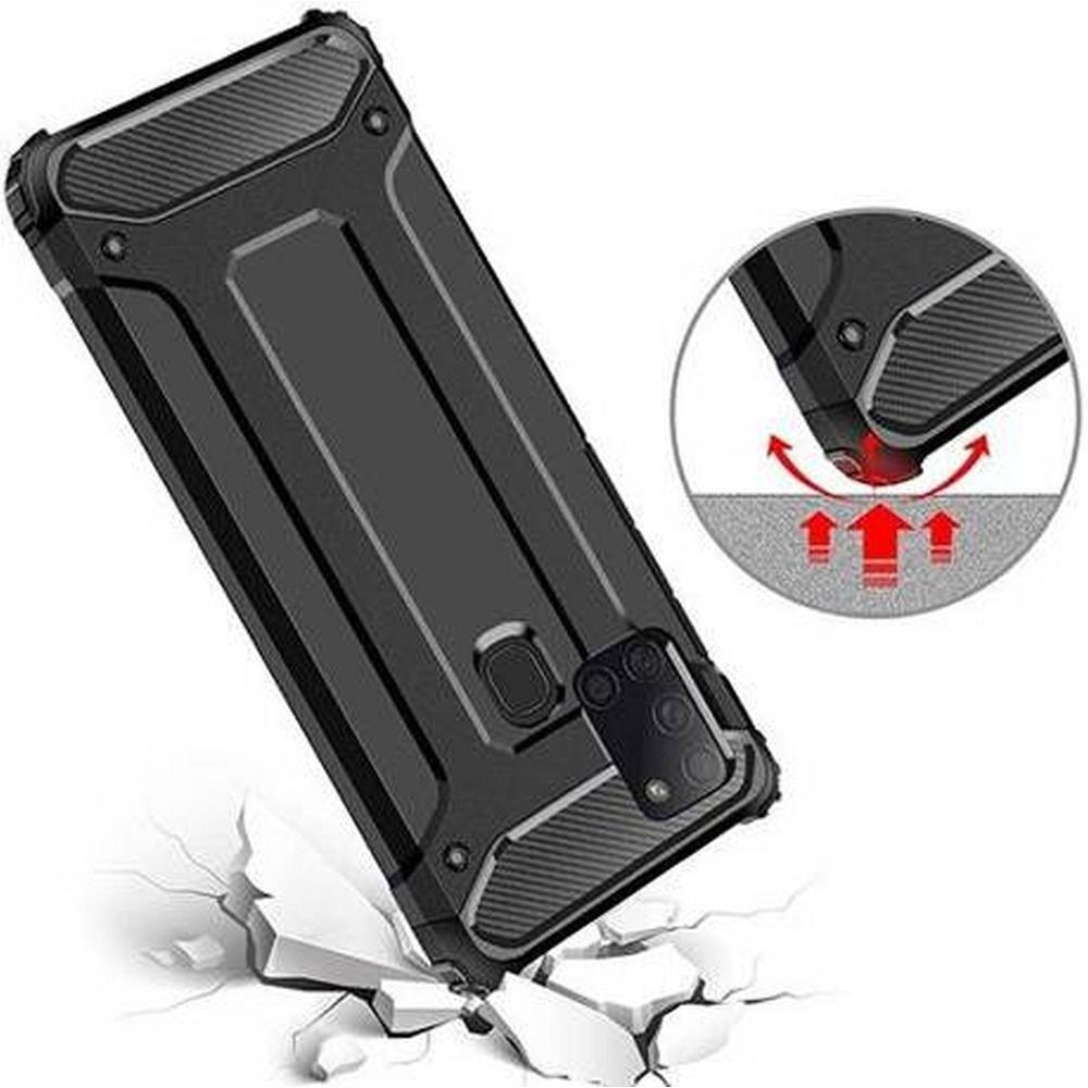 04987660e89e59f01e66e685676cda30 ARMOR case for SAMSUNG A21S black