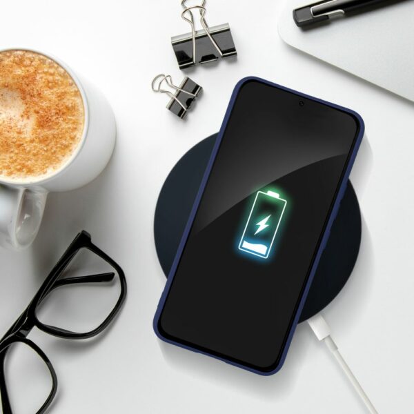 SOFT case for SAMSUNG A56 5G dark blue
