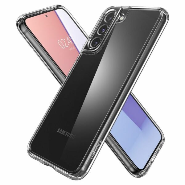 SPIGEN case ULTRA HYBRID for SAMSUNG S22 transparent