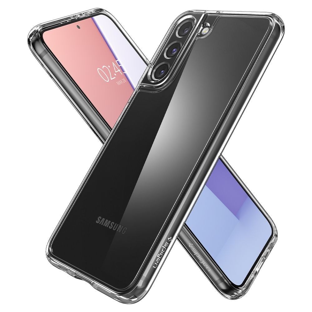 SPIGEN case ULTRA HYBRID for SAMSUNG S22 transparent