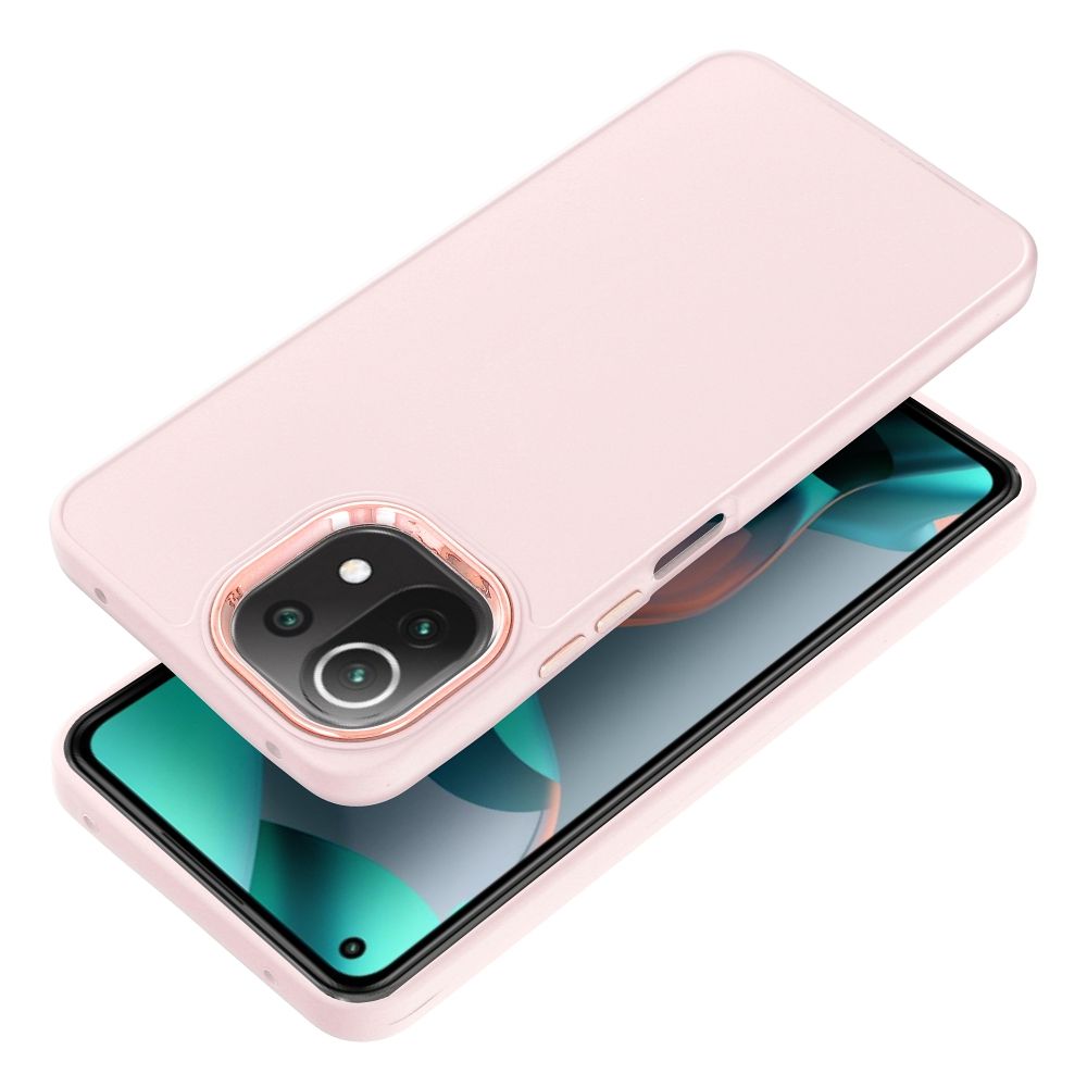 FRAME Case for Xiaomi Mi 11 Lite 5G / Mi 11 Lite LTE ( 4G ) / Mi 11 Lite NE powder pink