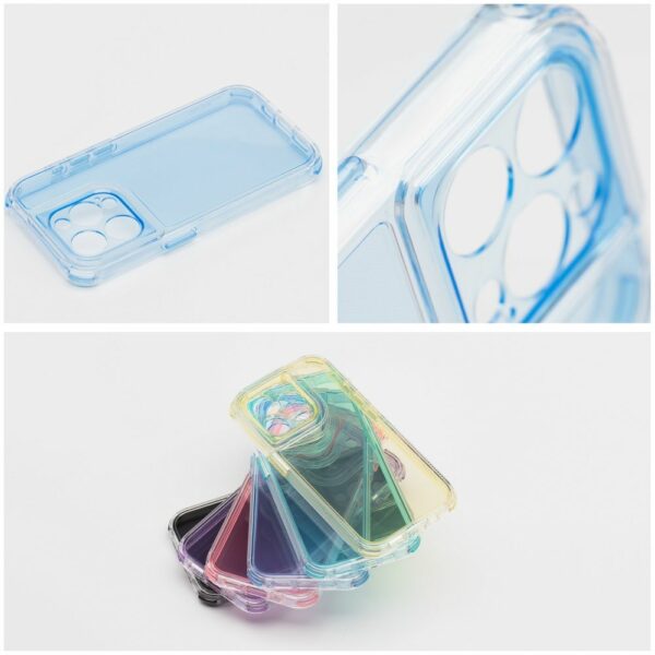 MATRIX CLEAR Case for IPHONE 15 Pro blue