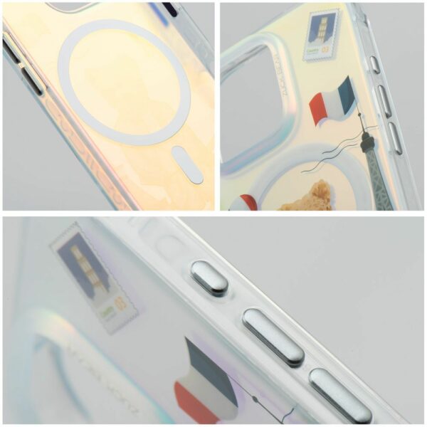 ZUCK BEAR case DARNELL FROSTED LASER compatible with MagSafe for IPHONE 16 Pro paris