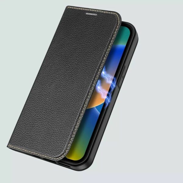 DUX DUCIS wallet case SKIN X2 for IPHONE 14 Plus black