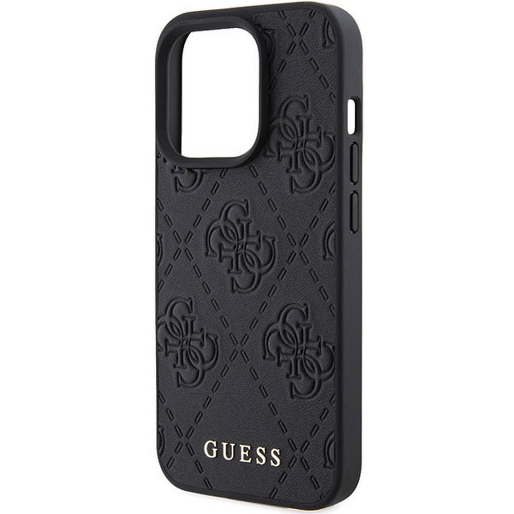 GUESS case for IPHONE 15 Pro GUHCP15LP4EPMK (Quilted 4G Classic) black