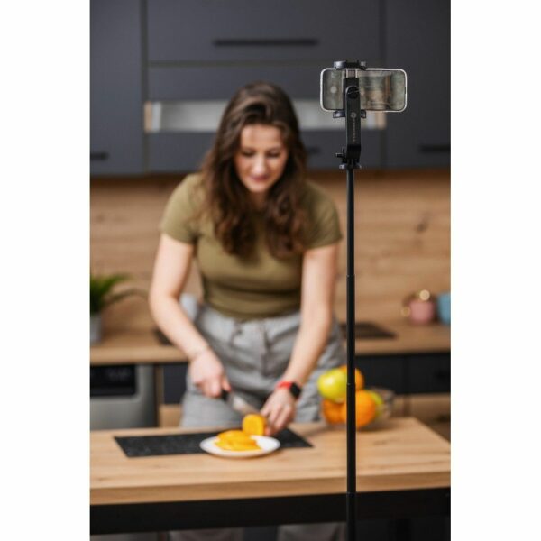 FORCELL F-GRIP S150XL selfie stick with wireless remote control tripod black