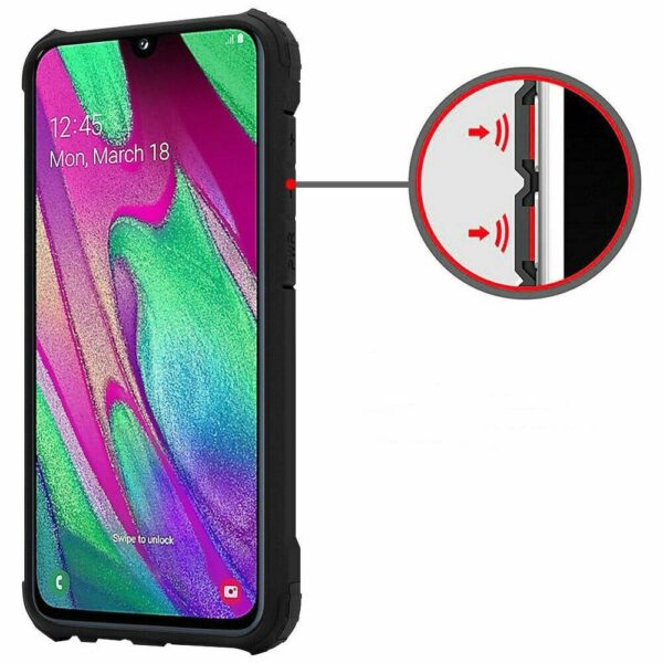 ARMOR case for SAMSUNG A40 black