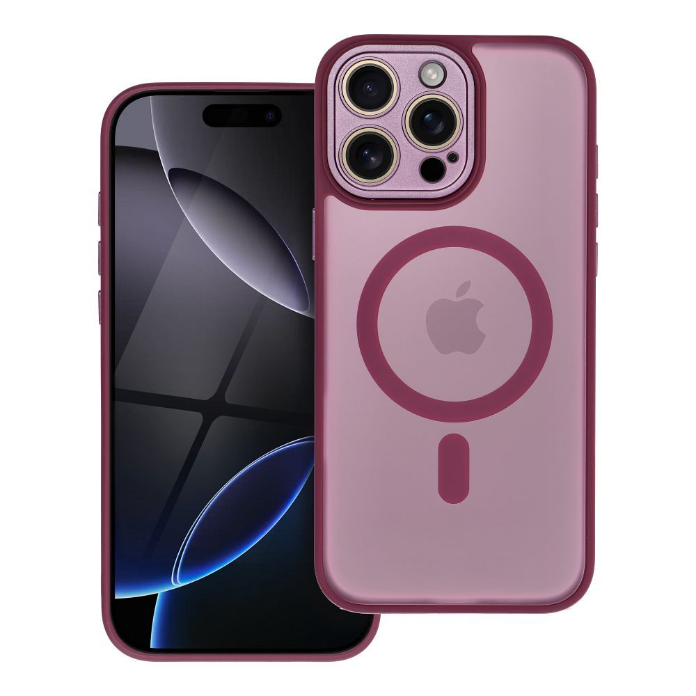 VARIETE MAG COVER Case compatible with MagSafe for IPHONE 15 PRO MAX purple