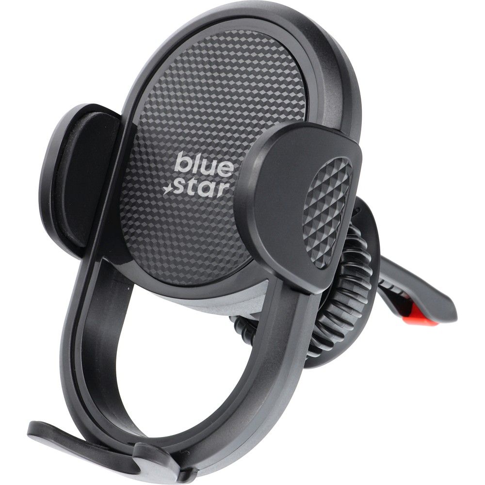 BLUE STAR gravity car holder for air vent SMART LOCK SMILE black