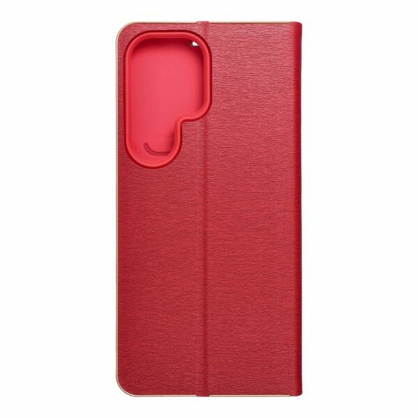 LUNA Book Gold for SAMSUNG S25 Ultra red