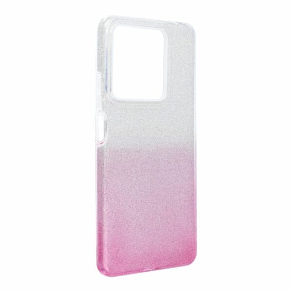 SHINING Case for XIAOMI Redmi Note 13 5G transparent pink