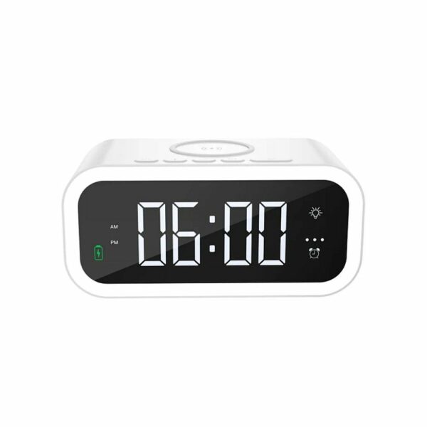 WiWU - Wireless Charger 15W with alarm clock Wi-C006 Power Air 5in1
