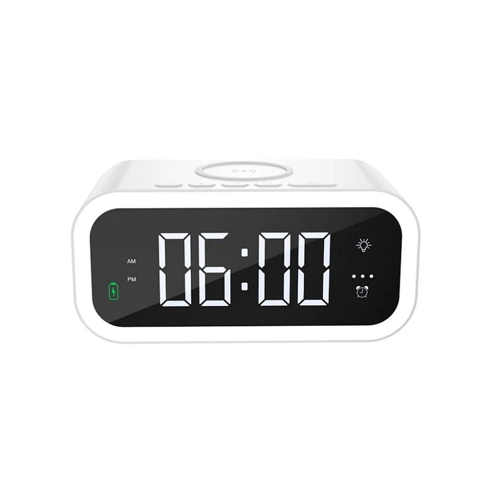 WiWU - Wireless Charger 15W with alarm clock Wi-C006 Power Air 5in1