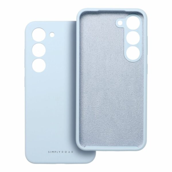 ROAR case CLOUD SKIN for SAMSUNG S25 Edge Light Blue