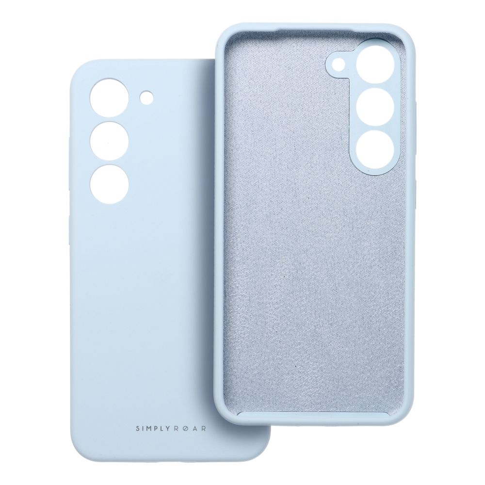 ROAR case CLOUD SKIN for SAMSUNG S25 Edge Light Blue