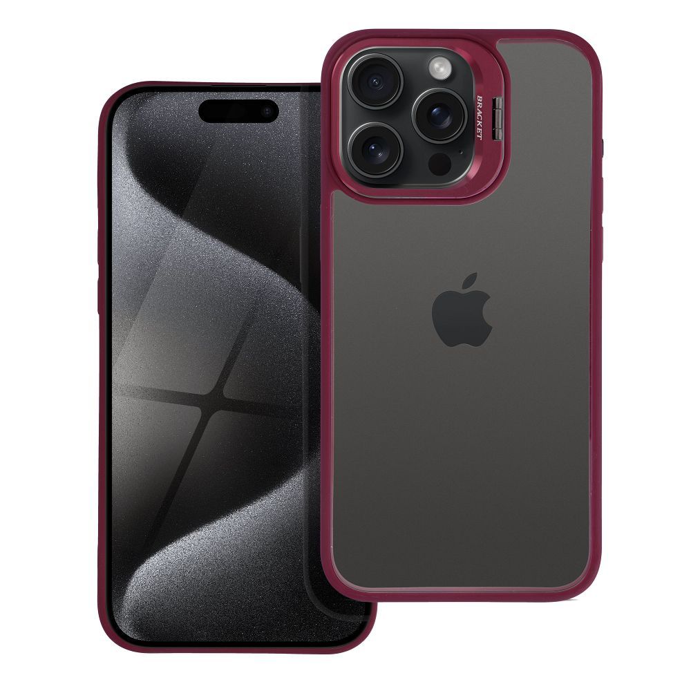 BRACKET case for IPHONE 15 Pro Max dark purple