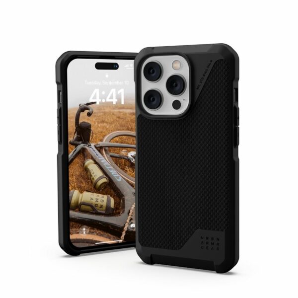 UAG Urban Armor Gear case METROPOLIS for IPHONE 14 Pro Max black kevlar