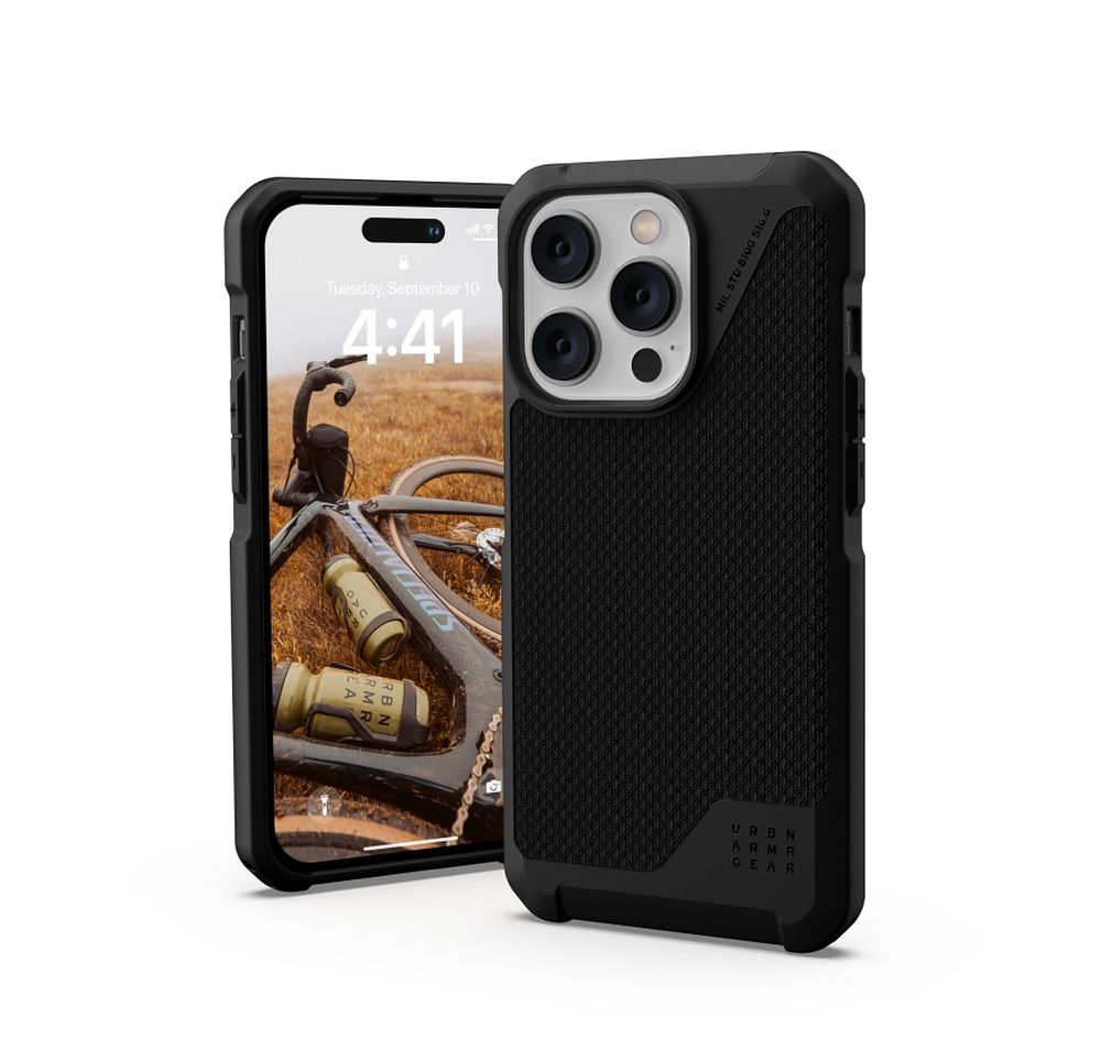 UAG Urban Armor Gear case METROPOLIS for IPHONE 14 Pro Max black kevlar