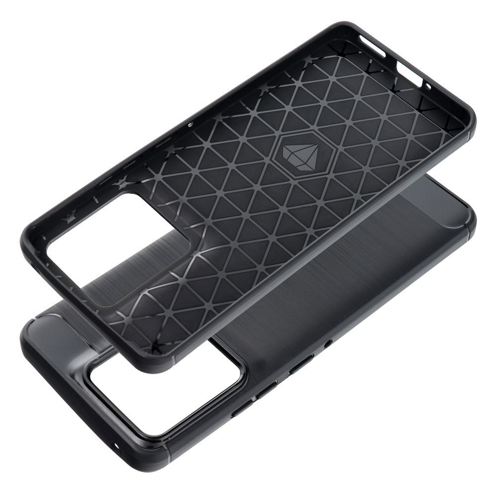 CARBON case for MOTOROLA EDGE 50 Pro black